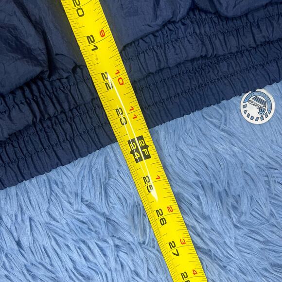 VINTAGE B.I Gear Half Zip Windbreaker Jacket Size Large Mens Blue Unisex Casual - Picture 12 of 15